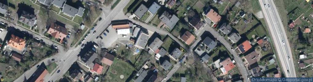 Zdjęcie satelitarne Bożka Arki ul.