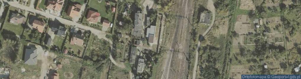Zdjęcie satelitarne Borowska-Zaułek ul.