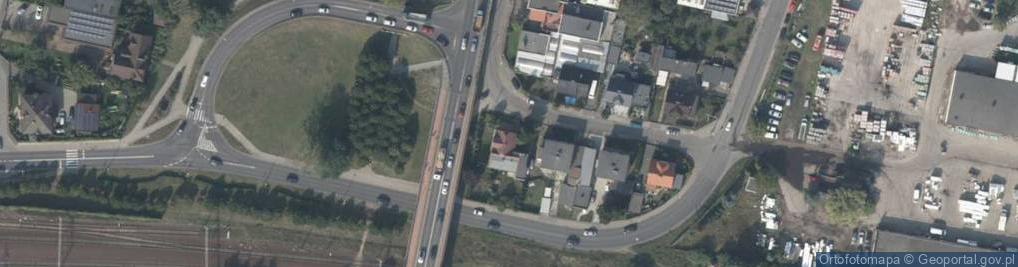 Zdjęcie satelitarne Boczna ul.