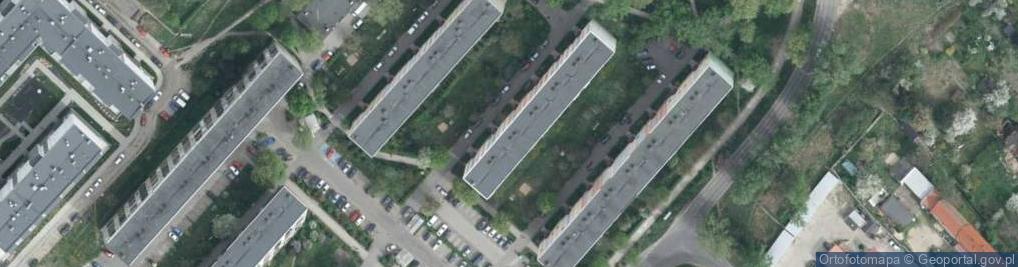 Zdjęcie satelitarne Bolesława Krzywoustego ul.