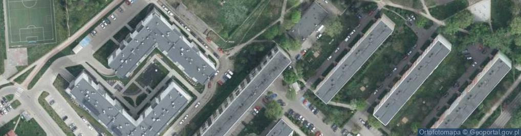 Zdjęcie satelitarne Bolesława Krzywoustego ul.
