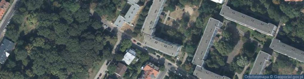 Zdjęcie satelitarne Boryny ul.
