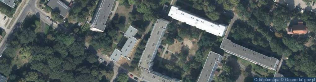 Zdjęcie satelitarne Boryny ul.