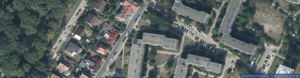 Zdjęcie satelitarne Boryny ul.