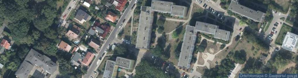 Zdjęcie satelitarne Boryny ul.