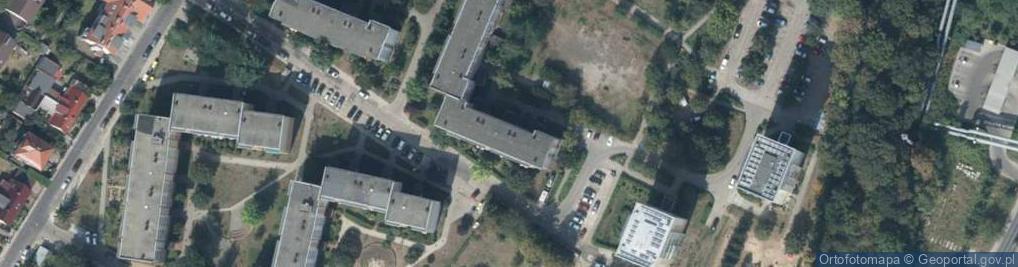 Zdjęcie satelitarne Boryny ul.