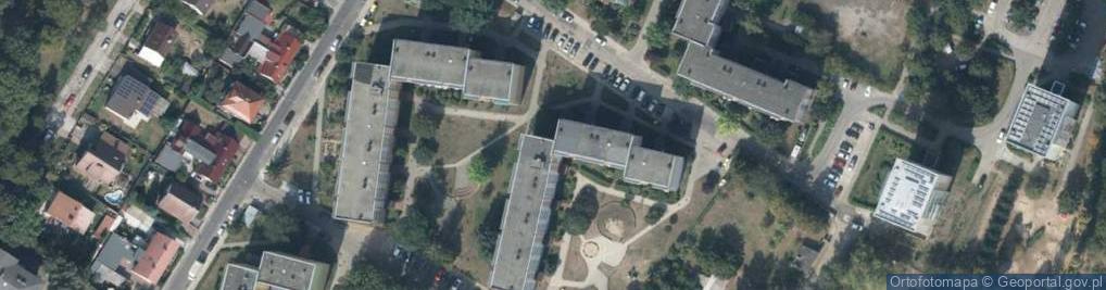 Zdjęcie satelitarne Boryny ul.