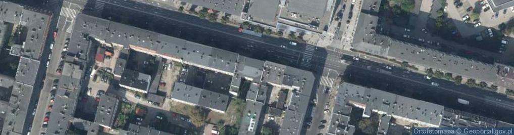 Zdjęcie satelitarne Bolesława Krzywoustego ul.