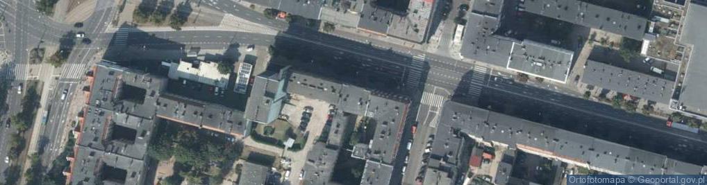 Zdjęcie satelitarne Bolesława Krzywoustego ul.