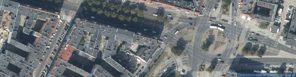 Zdjęcie satelitarne Bolesława Krzywoustego ul.