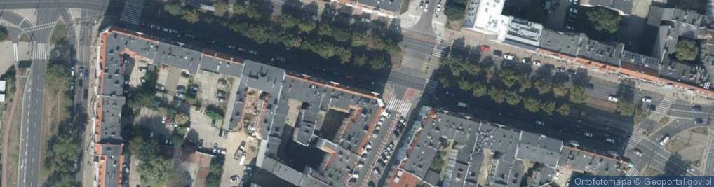 Zdjęcie satelitarne Bolesława Krzywoustego ul.