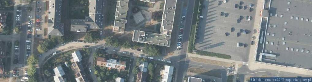 Zdjęcie satelitarne Botaniczna ul.