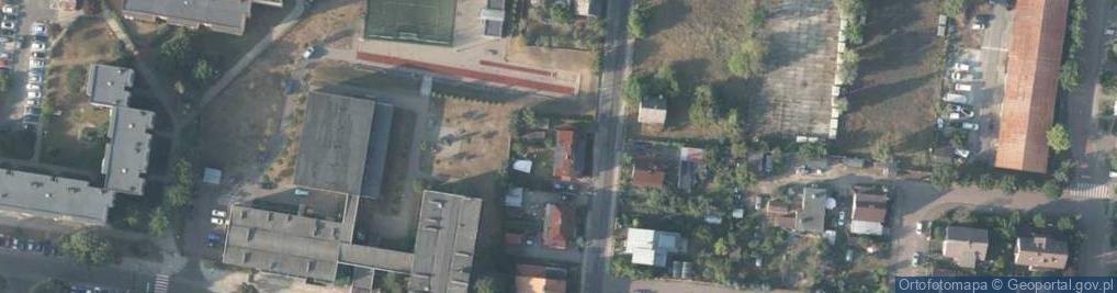 Zdjęcie satelitarne Botaniczna ul.