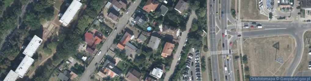 Zdjęcie satelitarne Bohaterów Narwiku ul.