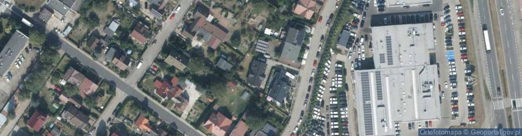 Zdjęcie satelitarne Bohaterów Narwiku ul.