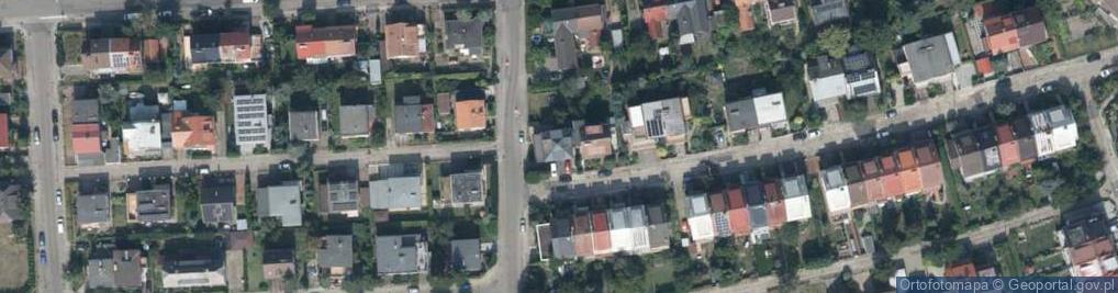 Zdjęcie satelitarne Borówkowa ul.