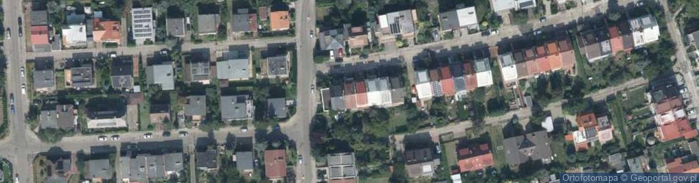 Zdjęcie satelitarne Borówkowa ul.