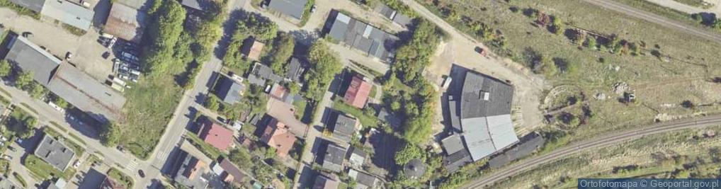 Zdjęcie satelitarne Boczna ul.