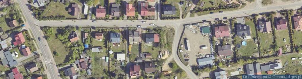 Zdjęcie satelitarne Borowa ul.