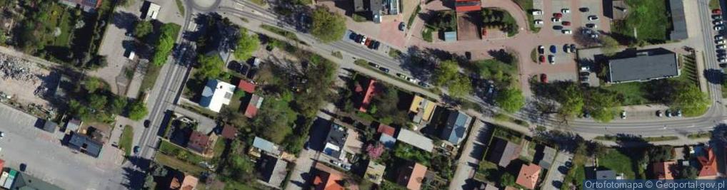 Zdjęcie satelitarne Borek ul.