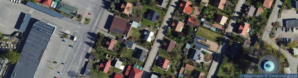 Zdjęcie satelitarne Borek ul.