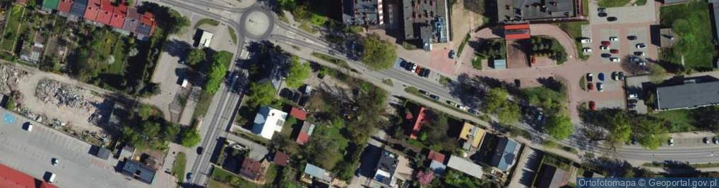 Zdjęcie satelitarne Borek ul.