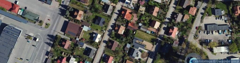 Zdjęcie satelitarne Borek ul.