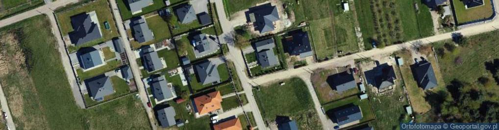 Zdjęcie satelitarne Borów ul.