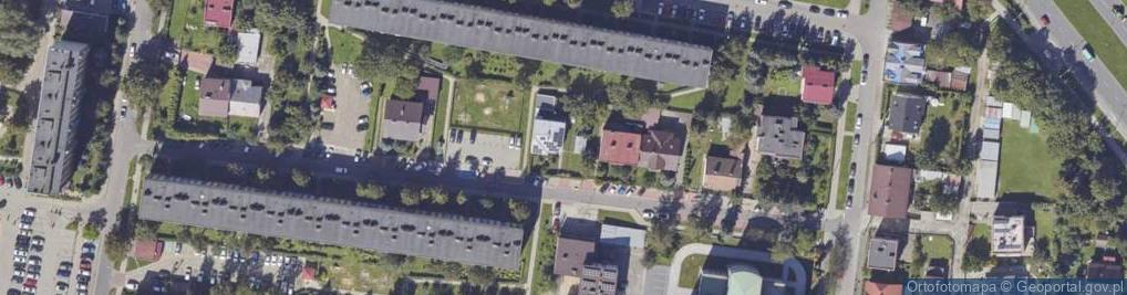 Zdjęcie satelitarne Boczna ul.