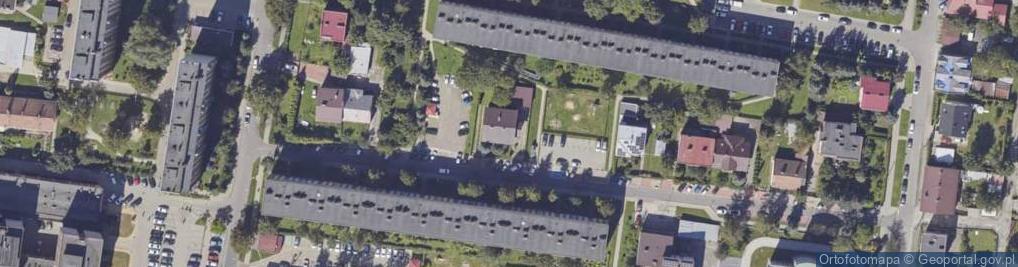 Zdjęcie satelitarne Boczna ul.