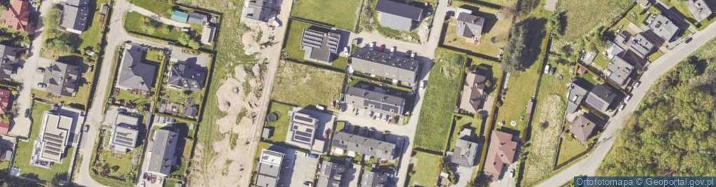 Zdjęcie satelitarne Bocianów ul.