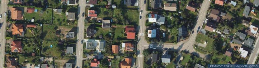 Zdjęcie satelitarne Bosmańska ul.
