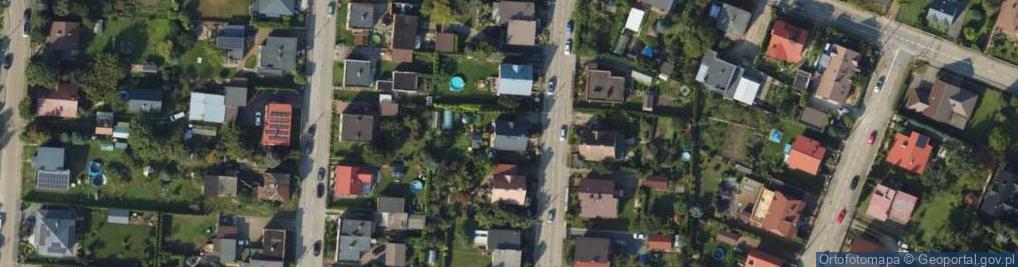 Zdjęcie satelitarne Bosmańska ul.