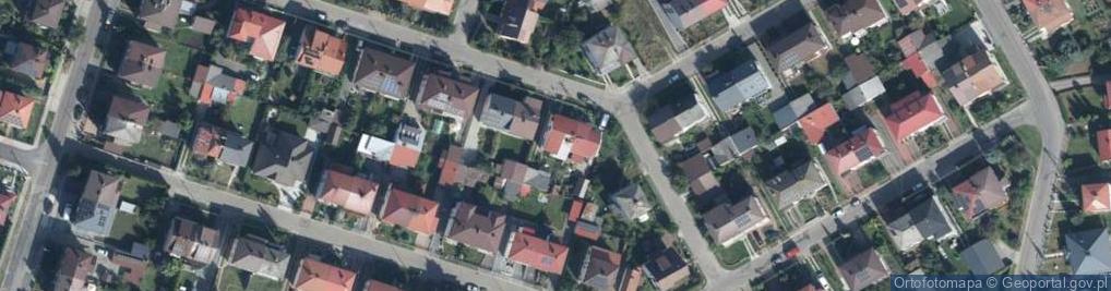 Zdjęcie satelitarne Bora-Komorowskiego Tadeusza, gen. ul.