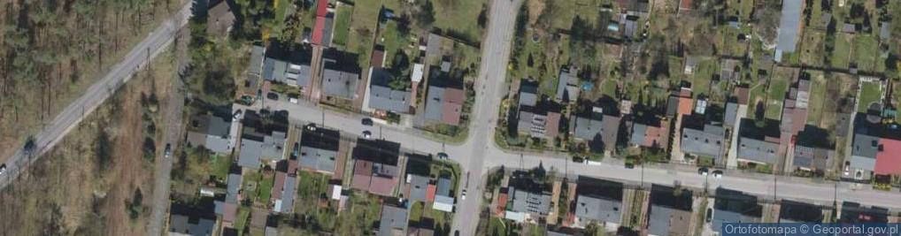 Zdjęcie satelitarne Botaniczna ul.