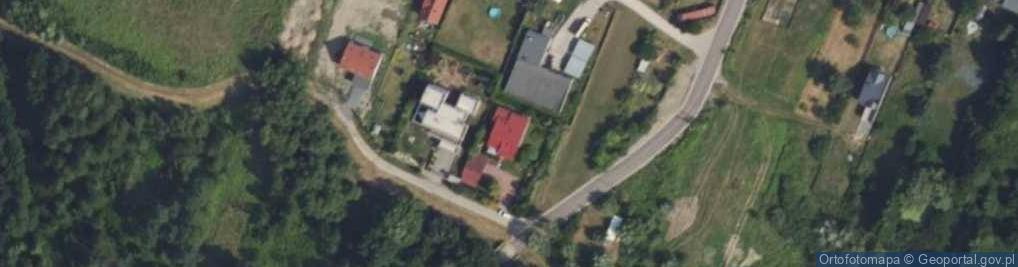 Zdjęcie satelitarne Borzęcińska ul.