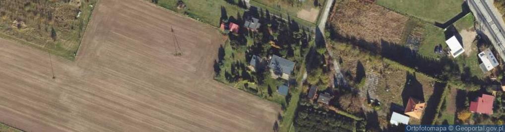 Zdjęcie satelitarne Boczna ul.