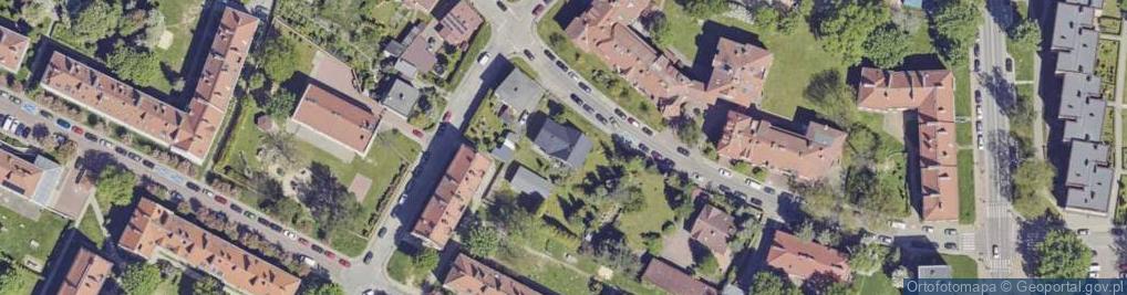 Zdjęcie satelitarne Bohaterów Warszawy ul.