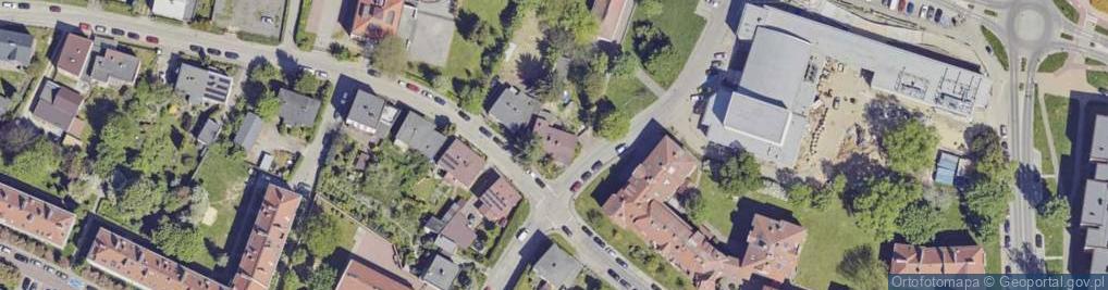 Zdjęcie satelitarne Bohaterów Warszawy ul.