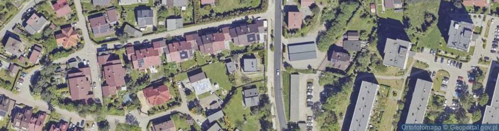 Zdjęcie satelitarne Borowa ul.