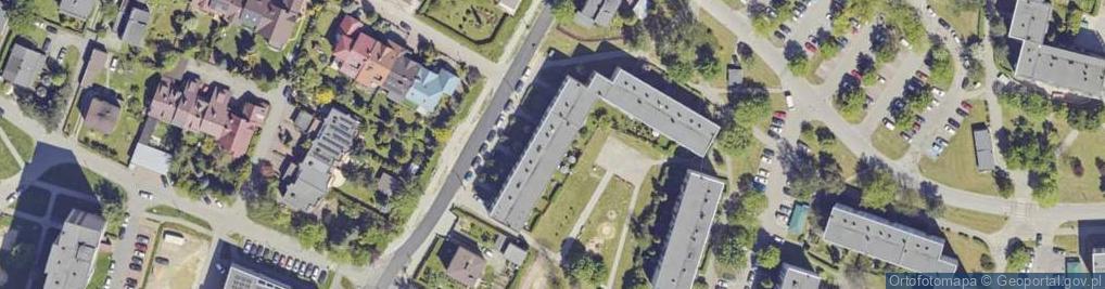 Zdjęcie satelitarne Borowa ul.