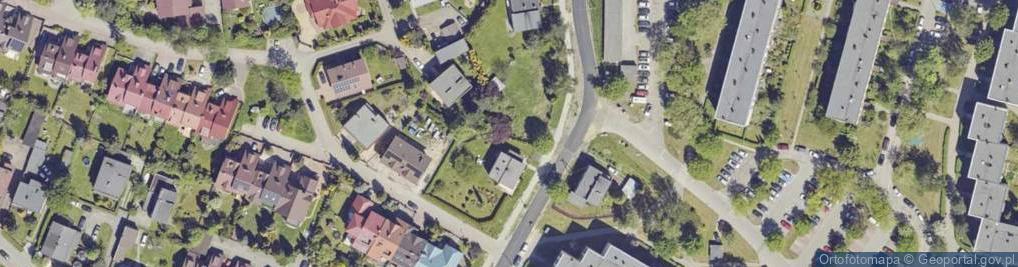 Zdjęcie satelitarne Borowa ul.