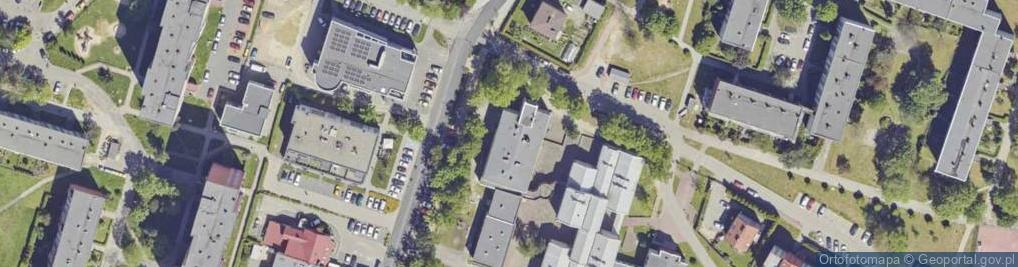 Zdjęcie satelitarne Borowa ul.