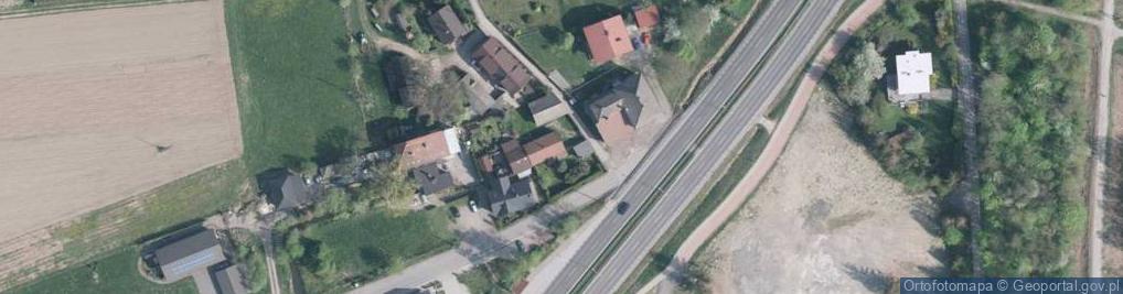 Zdjęcie satelitarne Boczna ul.