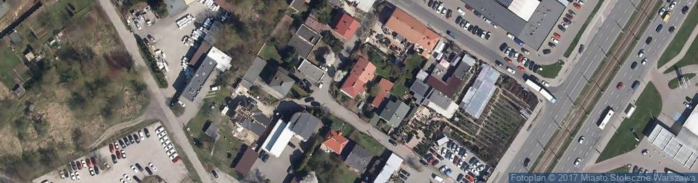 Zdjęcie satelitarne Boryny ul.