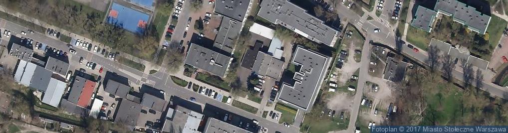 Zdjęcie satelitarne Bokserska ul.