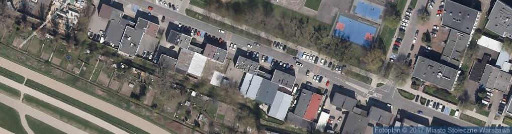 Zdjęcie satelitarne Bokserska ul.