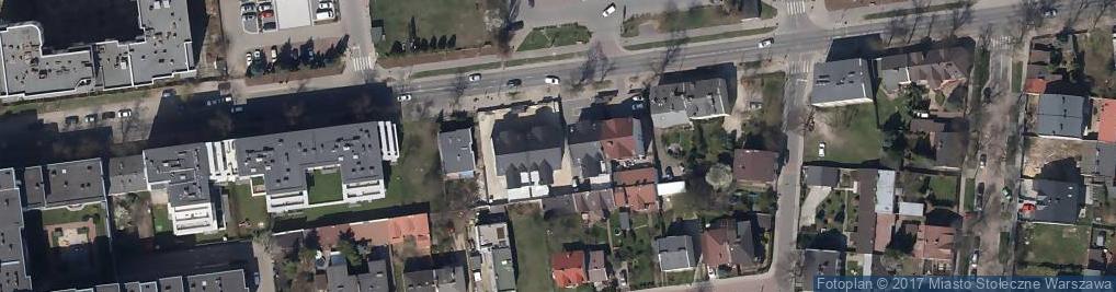 Zdjęcie satelitarne Borzymowska ul.