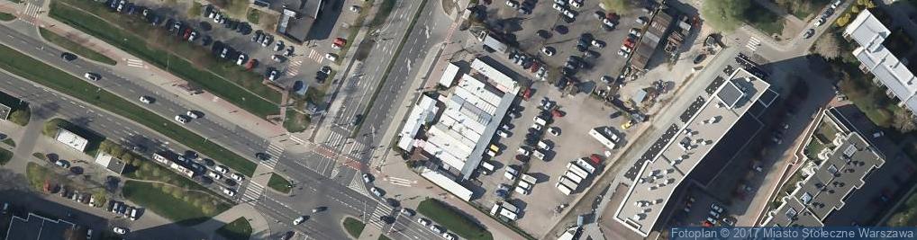 Zdjęcie satelitarne Bora-Komorowskiego Tadeusza, gen. ul.