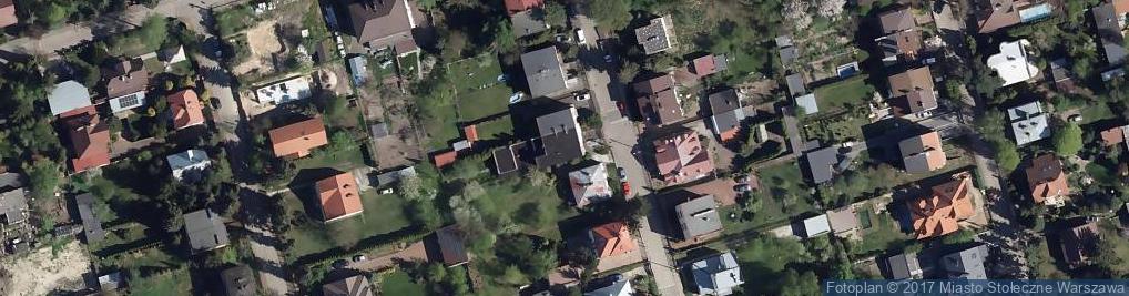 Zdjęcie satelitarne Botaniczna ul.